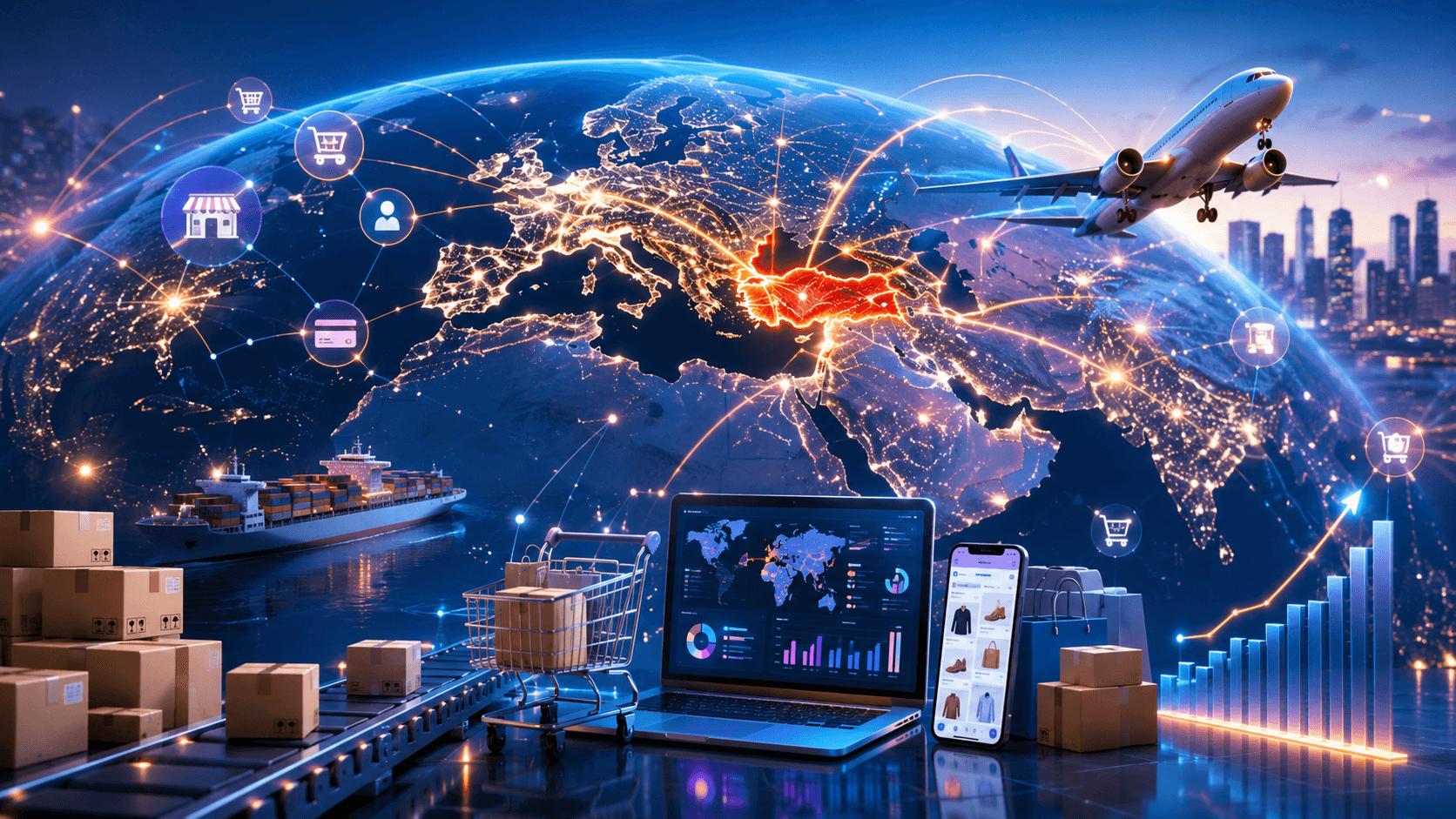 2026'da Dünyada Pazaryeri ve E-Ticaret Gündemi: Küresel Gelişmeler ve Türkiye İçin Fırsatlar