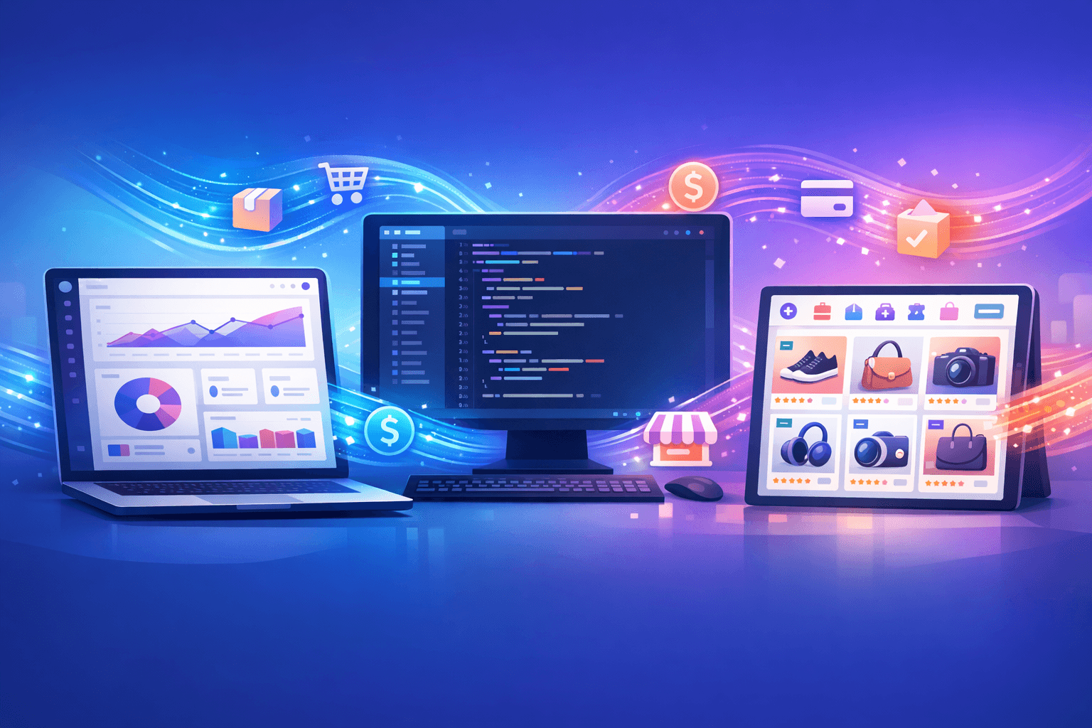 Shopify vs WooCommerce vs Pazaryeri Yazılımı: 2026'da E-Ticaret Platform Seçimi Rehberi